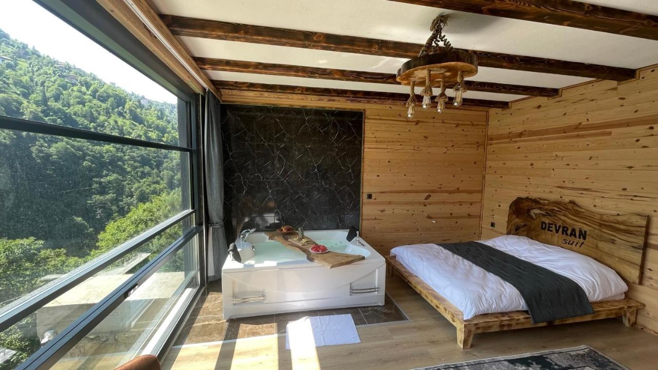 Aparthotel Devran Çamlıhemşin Exterior foto
